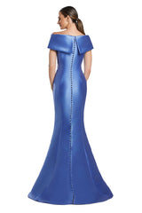 Alexander by Daymor 2052F24 Long Formal Pleated Evening Dress