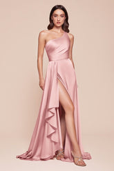 LaDivine 7450 Formal Long A Line Prom Dress