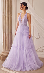 Andrea & Leo Long Formal Dress A1206