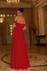 Long Formal A Line Prom Gown by Tina Holly TE207