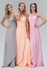 Empire Line Prom Long Dress