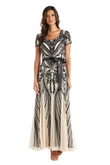 Long Mother Of The Bride Dress Long R&M Richards 7385