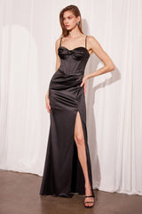 Prom Long Formal Fitted Evening Dress Amoris T608