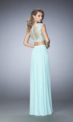 Long Formal La Femme Dress 22110