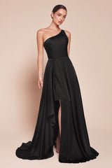 LaDivine 7450 Formal Long A Line Prom Dress