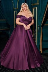 Plus Size Long Formal Dress by LaDivine 7493C