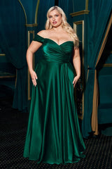 Plus Size Long Formal Dress by LaDivine 7493C