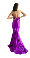 Jessica Angel Halter Long Formal Gown 378