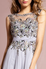 Long Formal Chiffon Dress Evening Prom Gown