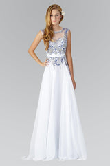 Long Formal Chiffon Dress Evening Prom Gown
