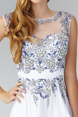 Long Formal Chiffon Dress Evening Prom Gown