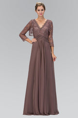 Long Mother of the Bride Dress Jacket