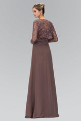 Long Mother of the Bride Dress Jacket