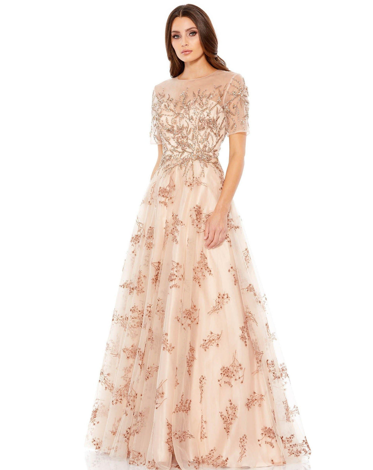 Long Mother of the Bride Dress Mother of the Bride Mac Duggal 79317