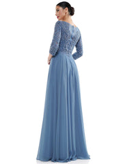 Mother of the Bride A-Line Long Dress by Marsoni 1052