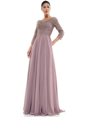 Mother of the Bride A-Line Long Dress by Marsoni 1052