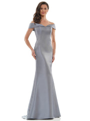 Marsoni Mother of the Bride Long Satin Dress 1003