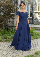 Long Formal Mother of the Bride Dress MGNY 72133