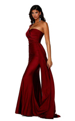 Portia And Scarlett 6321 Long Single Shoulder Prom Dress