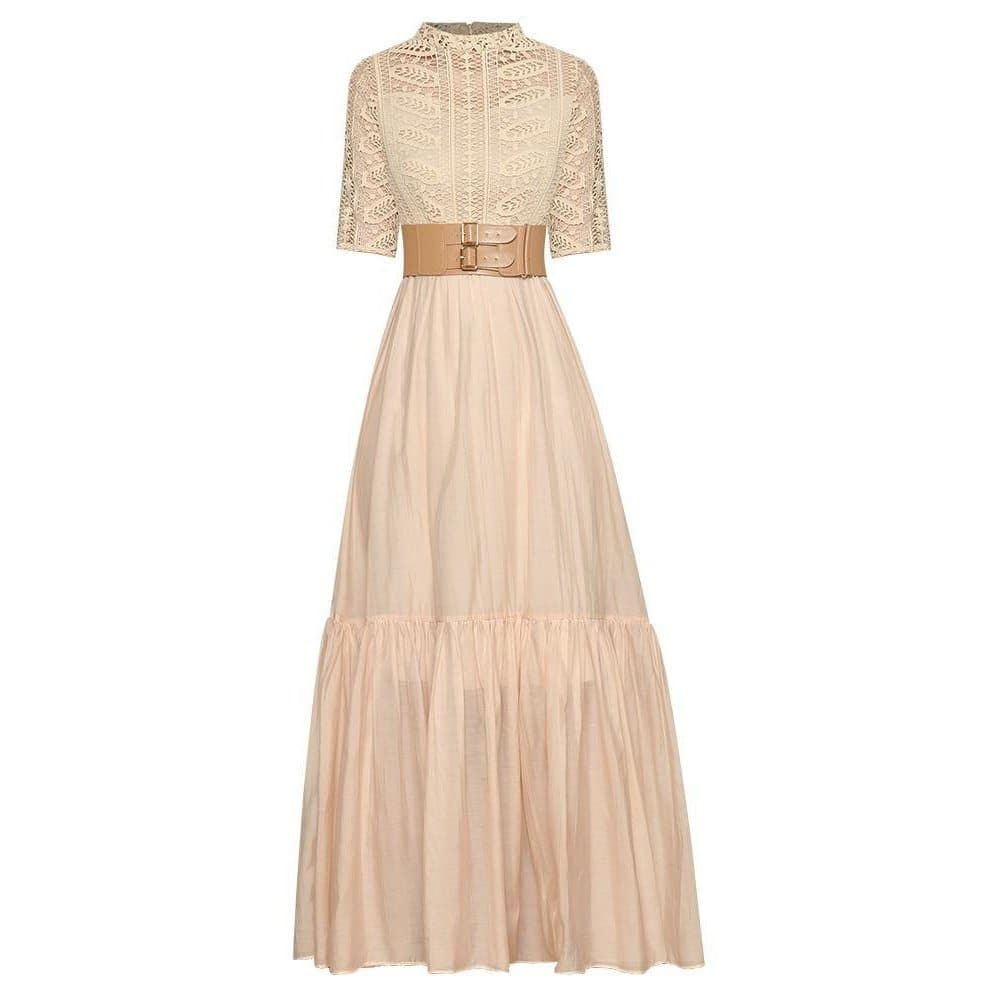 Ruffled skirt dress  long and flow - Bisa