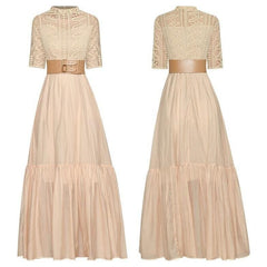 Ruffled skirt dress  long and flow - Bisa