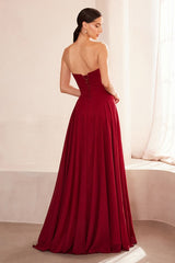 Amoris T703 Long A Line Formal Dress